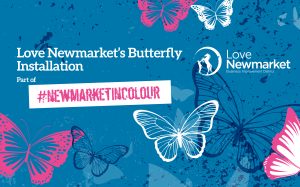 Newmarket Butterfly Installation